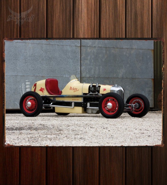 Металлическая табличка DeSoto Indianapolis Type Race Car